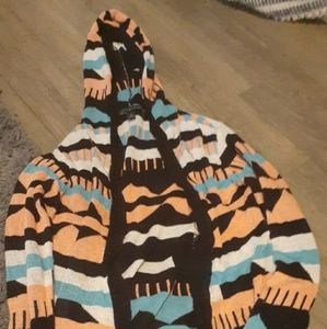 Derek Heart Size Lg Cardigan duster